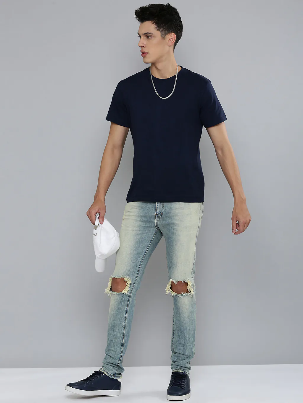 Kyoto Graphic Tee in Blue